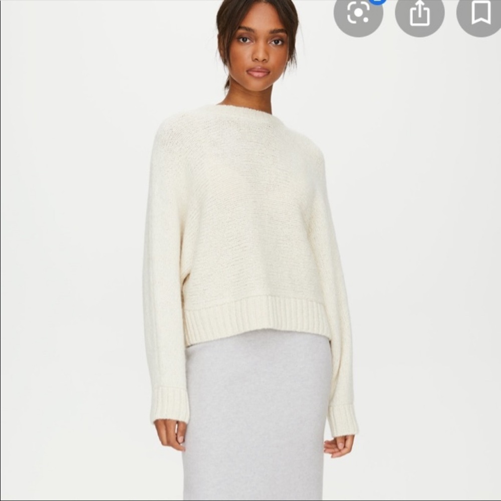 Euc babaton aritzia size S alpaca pullover